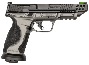 Smith & Wesson 13717 M&P Performance Center M2.0 Competitor Full Size 9mm Luger 10+1 5" Black Armornite Steel Barrel Black Armornite Optic Ready/Serrated Stainless Steel Slide Tungsten Gray Cerakote Aluminum Frame w/Picatinny Rail