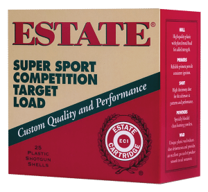Estate Cartridge SS12XH110075WM Super Sport Target 12 Gauge 2.75" 1 oz 7.5 Shot 200 Box Case