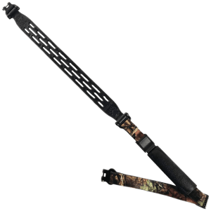 Limbsaver 12295 Kodiak-Air Sling made of Black NAVCOM Rubber & Mossy Oak Break-Up Nylon with 1" W & Adjustable Design for Rifles