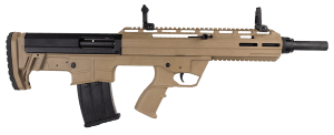 Tokarev USA 21000128 TBP  12 Gauge 3" 5+1 18.50"  FDE  Cheek Riser Compatible Bull-Pup Stock  Flip-Up Sights  3 Chokes