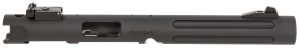Tactical Solutions PLIV6TEMBRF Pac-Lite Barrel 22 LR 6" Threaded & Fluted Drilled & Tapped Adj. Sights Black Anodized for Ruger Mark IV & IV 22/45