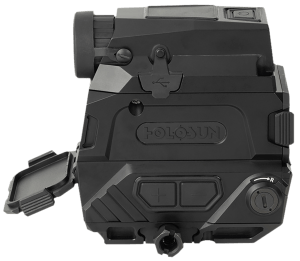 Holosun DRSNV DRS-NV  Black Anodized 1x/8x 1.25" x 0.98" 2 MOA Red Dot/65 MOA Circle Multi Reticle Fusion Night Vision Overlay