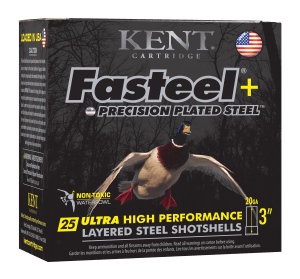 Kent Cartridge K203FSP282X4 Fasteel +  20 Gauge 3" 1 oz 2/4 Shot 25rd Box