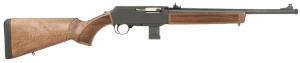 Henry H027H9G Homesteader w/Glock Mag Well Adapter 9mm Luger 10+1 16.37" Blued Steel Threaded Barrel Black Anodized Aluminum/Optic Ready Receiver American Walnut Fixed Stock w/2-Piece Grips Ambidextrous
