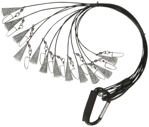 Higdon Outdoors 30321 Battleship Rig  Black 18" Long 12 Pack