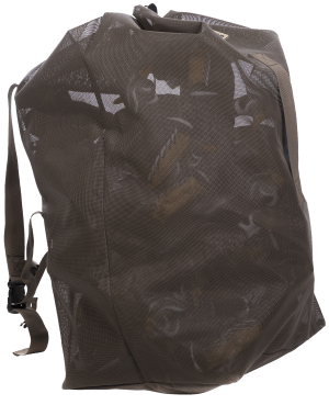 Higdon Outdoors 37177 Decoy Bag  Small Black PVC Coated Mesh 39" x 18" x 15" Holds up to 36 Standard Decoys