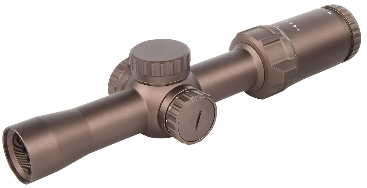 Geissele Automatics Super Precision Desert Dirt Anodized 1-6x 26mm 30mm Tube Illuminated DMRR-1 Reticle - Image 3