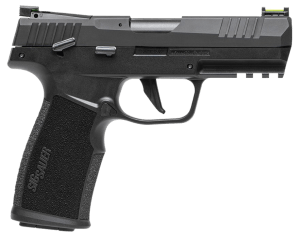 Sig Sauer 322CBASMA P322 Compact 22 LR 10+1 4" Black Steel Threaded Barrel Black Hard Coat Anodized Optic Ready/Serrated Slide Black SS/Polymer Frame w/Picatinny Rail Black Polymer Grips Ambidextrous