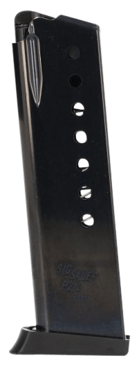 Sig Sauer 8900999 P210 8rd 9mm Luger Fits Sig P210 Carry/Standard/Legend Black Steel