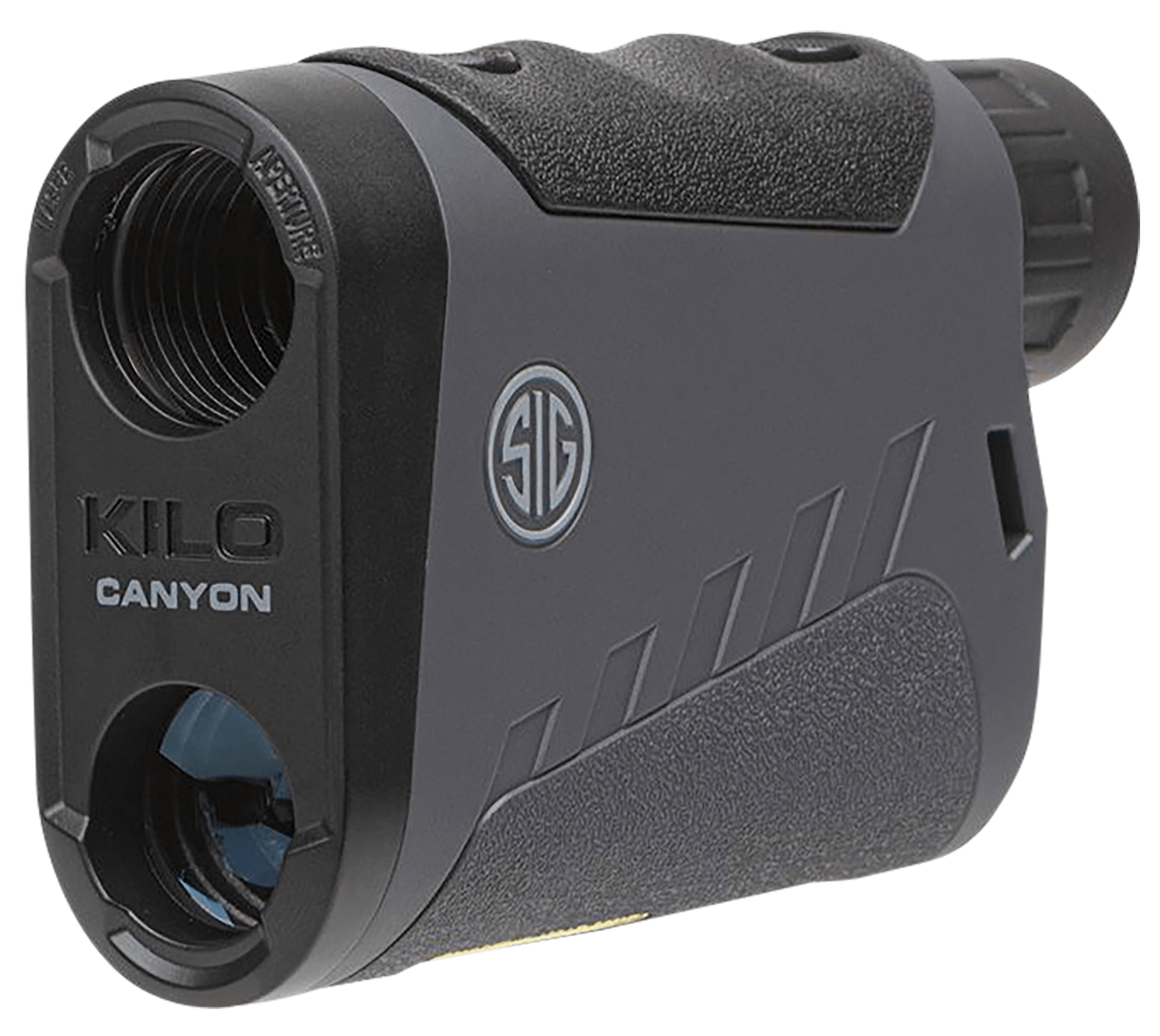 Sig Sauer Electro-Optics SOKCN606 KILO Canyon Black/Gray Black Rubber Armor 6x22mm 3000 yds Max Distance LED Display
