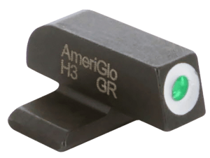 AmeriGlo SG1608 Tritium Front Sight for SIG Sauer/Springfield Armory Black | Green Tritium with White Outline