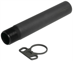 CMMG 55CA67D Pistol Tube Assembly  Black  Includes Ambi Sling End Plate Fits AR-Platform
