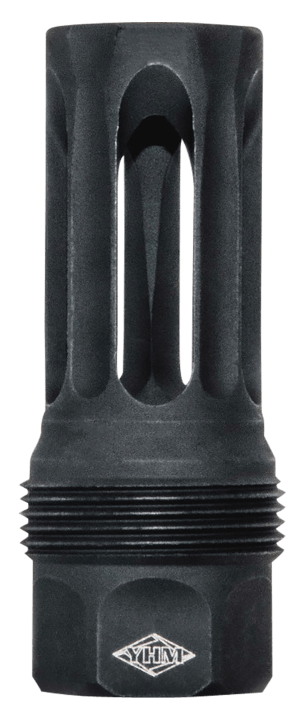 Yankee Hill 440524 sRx Q.D. Flash Hider Long Black Phosphate Steel with 5/8-24 tpi  9mm  2.30" OAL & 9.375" Diameter for sRx Adapters"