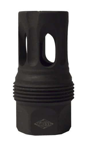 Yankee Hill 444524 sRx Q.D. Flash Hider Short Black Phosphate Steel with 5/8"-24 tpi for sRx Adapters