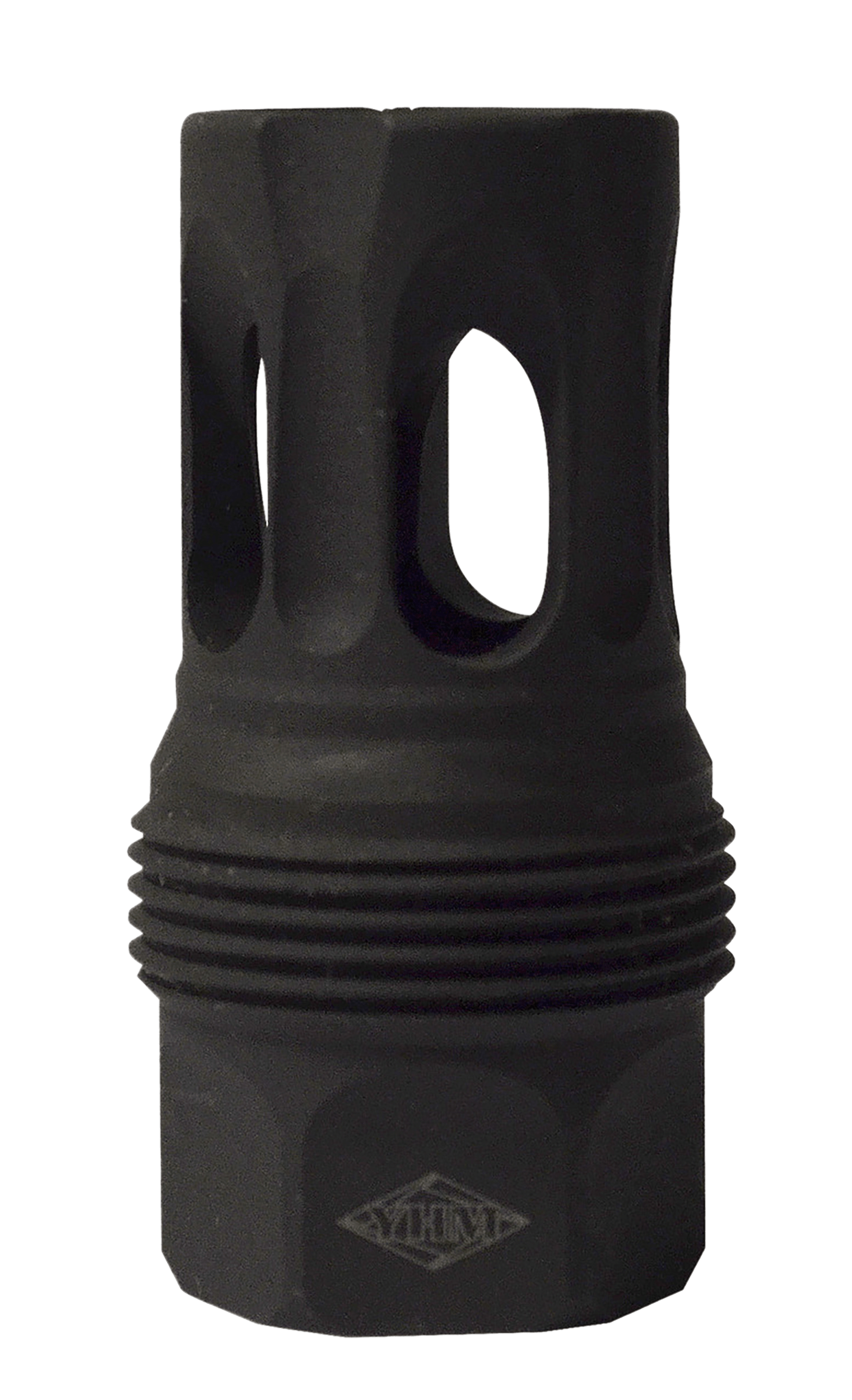 Yankee Hill 444524 sRx Q.D. Flash Hider Short Black Phosphate Steel with 5/8"-24 tpi for sRx Adapters