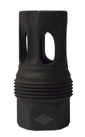 Yankee Hill 444532 sRx Q.D. Flash Hider Short Black Phosphate Steel with 5/8"-32 tpi for sRx Adapters