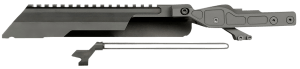 Midwest Industries MIAKALPHARTC AK Alpha Series Railed Top Cover  Black Anodized