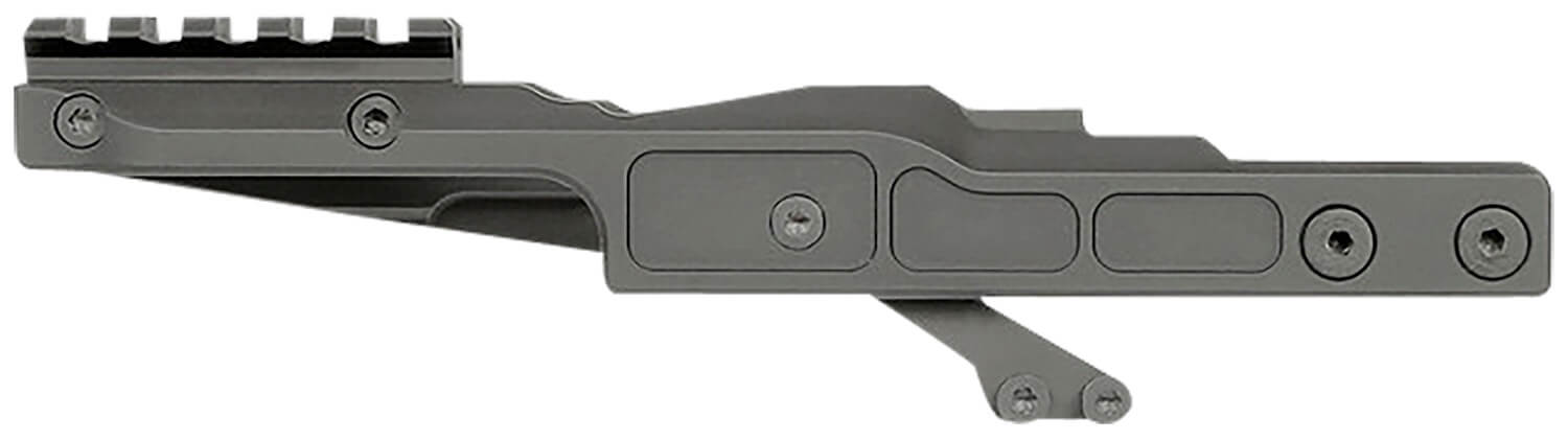 Midwest Industries MIAKALPHARDM Alpha Optic Mount Black Anodized Hardcoat Aluminum/Steel MI AK Alpha Series Handguards Compatible w/Aimpoint T2 Pattern Optics - Image 3