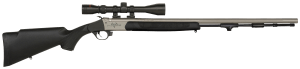 Traditions R5-74115040 Pursuit XT 45 Cal 209 Primer 26"  Stainless Barrel/Rec  Black Synthetic Furniture  Elite XT Trigger  3-9x40mm Duplex Scope