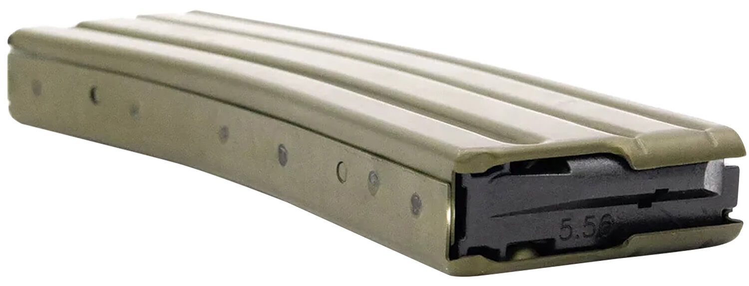 DuraMag 3023008175CPD AR-15 Duramag Speed 30rd 300 Blackout/223 Cal/5.56 OD Green Aluminum - Image 3