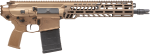 Sig Sauer PSPEAR76213B MCX Spear 7.62x51mm NATO 20+1 13" Chrome Moly Steel Barrel  SLX/SLH QD Flash Hider  Coyote Tan Finish  M-Lok Free-Float Handguard  No Brace  OEM Polymer Grip  Ambidextrous Controls  Adjustable Gas Block
