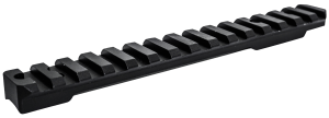 Talley PLM258749 Kimber 84L Picatinny Rail  Black Anodized Long Action 20 MOA