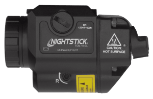 Nightstick TCM10GL Compact Weapon-Mounted Light with Green Laser  Black Anodized 650 Lumens White Light