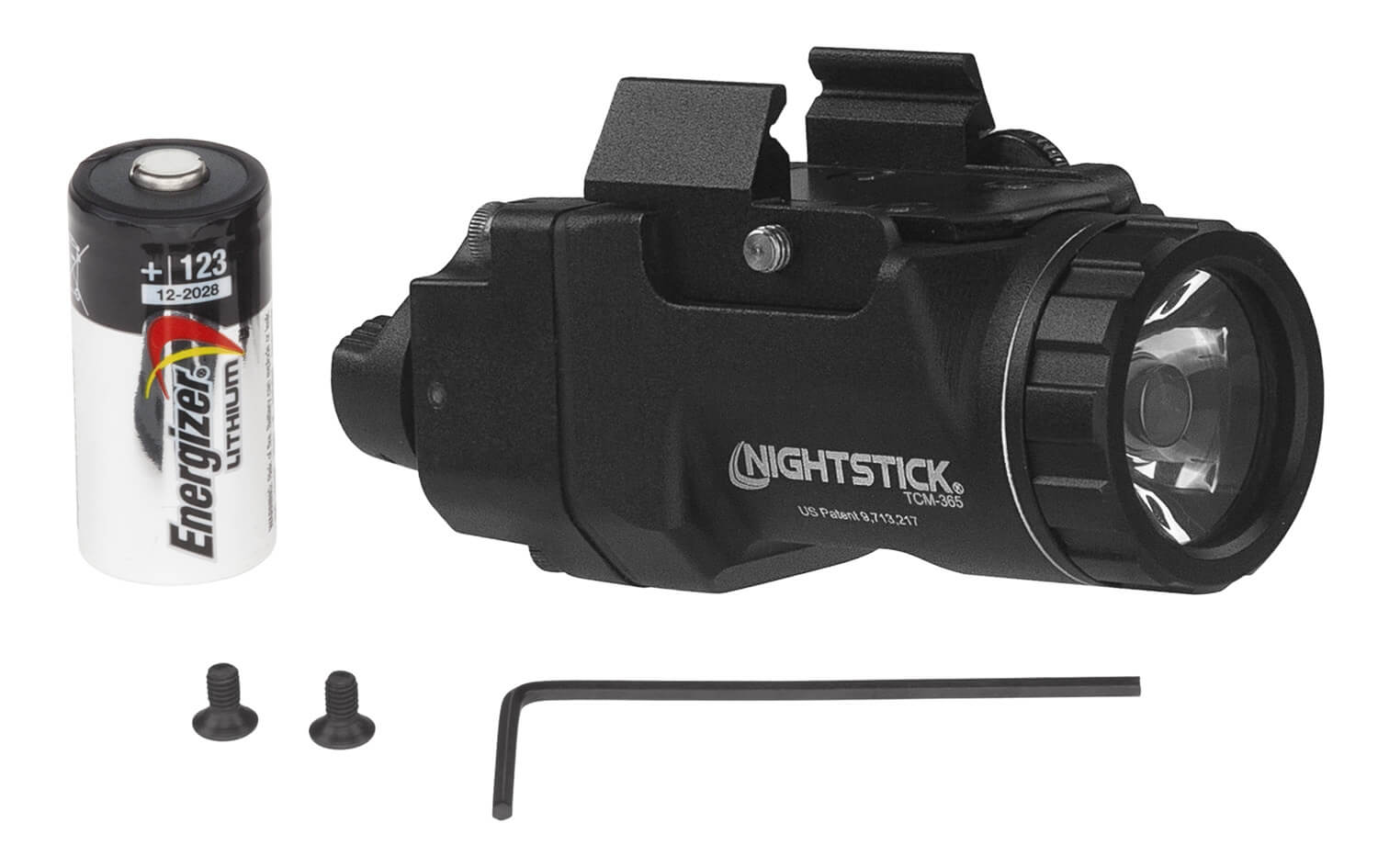 Nightstick TCM365 Subcompact Weapon-Mounted Light for Sig Sauer P365-Series Black Anodized 650 Lumens White LED - Image 2
