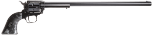 Heritage Mfg RR22B16BLKPRL Rough Rider 22 LR 6 Shot 16" Black Oxide Steel Barrel Black Oxide Zinc Alloy Frame Black Oxide Cylinder Black Pearl Grip Manual Safety