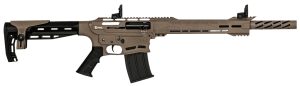 Citadel CBOSS2512FDE Boss25 12 Gauge Semi-Auto 3" 5+1 18.75" Black Steel Threaded Barrel Flat Dark Earth Picatinny Rail Aluminum Receiver Picatinny Handguards Black Adj Cheek Riser Synthetic Stock