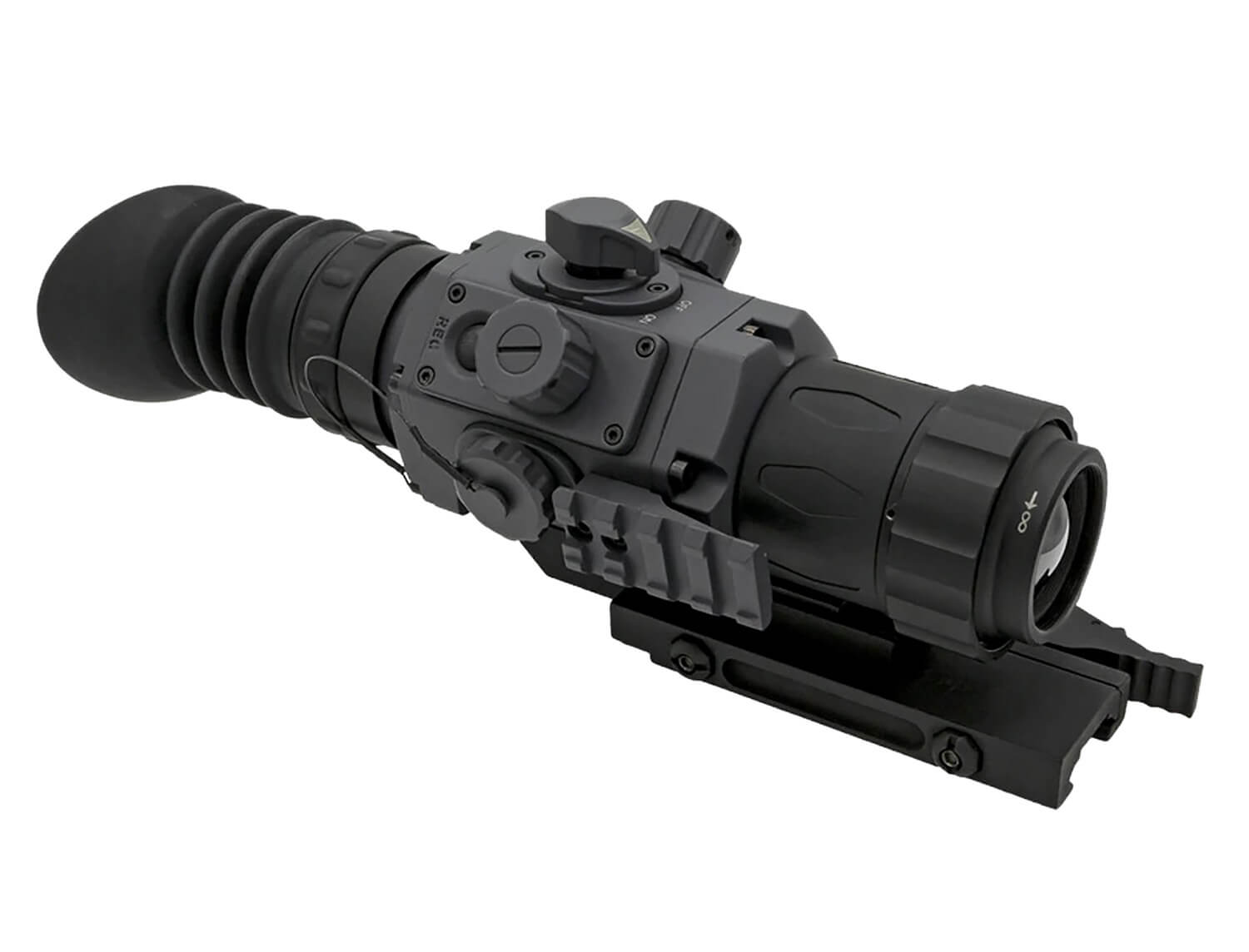 Armasight TAVT33WN2CONT10 Contractor 320 Thermal Rifle Scope Black Hardcoat Anodized 3-12x 25mm Multi Reticle 320x240 60Hz Resolution Zoom 2x/4x - Image 2