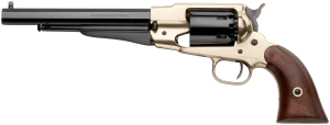 Pietta PF58BR448 1858 Army 44 Cal 8" 6rd Brass Frame  Blued & Octagon Barrel w/Walnut Grips