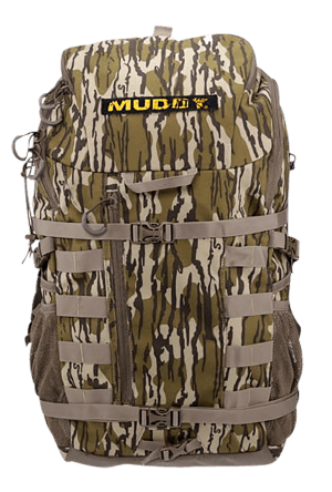 Muddy MUD-BPK-1500MO Pro 1500 Hunting Pack Mossy Oak Bottomland Polyester Zipper/Buckles Closure