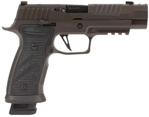 Sig Sauer 320AXGF9LEGION10 P320 AXG Legion Full Size Frame 9mm Luger 10+1  3.90" Black Carbon Steel Barrel  Legion Gray Cerakote Optic Ready/Ported/Serrated Stainless Steel Slide  Legion Gray Cerakote Aluminum Frame w/Beavertail & Picatinny Rail  Legion G