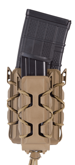 High Speed Gear 16DD01CB TACO Double Decker Double Coyote Brown Polymer Belt Clip Belts 2" Wide