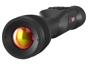 ATN TIWST5635A Thor 5 640 Thermal Rifle Scope  Black Anodized 3-24x Smart Mil Dot Reticle w/Zoom 640x480 12 Micron  60 fps Resolution