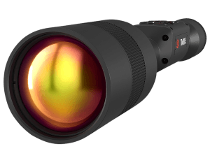 ATN TIWST5675A Thor 5 640 Thermal Rifle Scope Black Anodized 5-40x Smart Mil Dot Reticle w/Zoom 640x480 60 fps Resolution