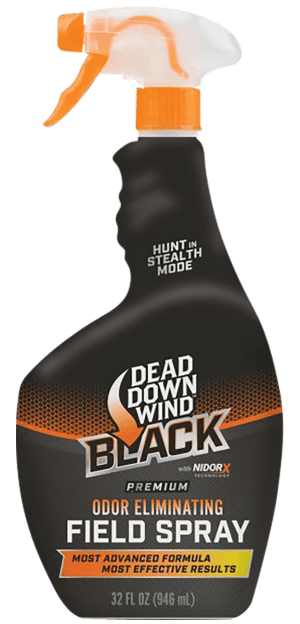Dead Down Wind 137320 Black Premium Field Spray Odor Eliminator 32 oz Trigger Spray