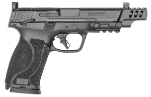 Smith & Wesson 13915 M&P Performance Center M2.0 Full Size 10mm Auto 15+1 5.60" Black Armornite Ported Stainless Steel Barrel Black Armornite Optic Cut/Serrated Stainless Steel Slide & Polymer Frame w/Picatinny Rail