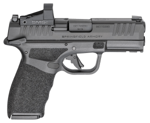 Springfield Armory HCP9379BOSPMSSMSC Hellcat Pro OSP w/Shield SMSC Compact 9mm Luger 15+1/17+1 3.70" Black Melonite Steel Barrel & Optic Ready/Serrated Slide  Polymer Frame w/Picatinny Rail  Adaptive Textured Grip  Shield SMSc Red Dot