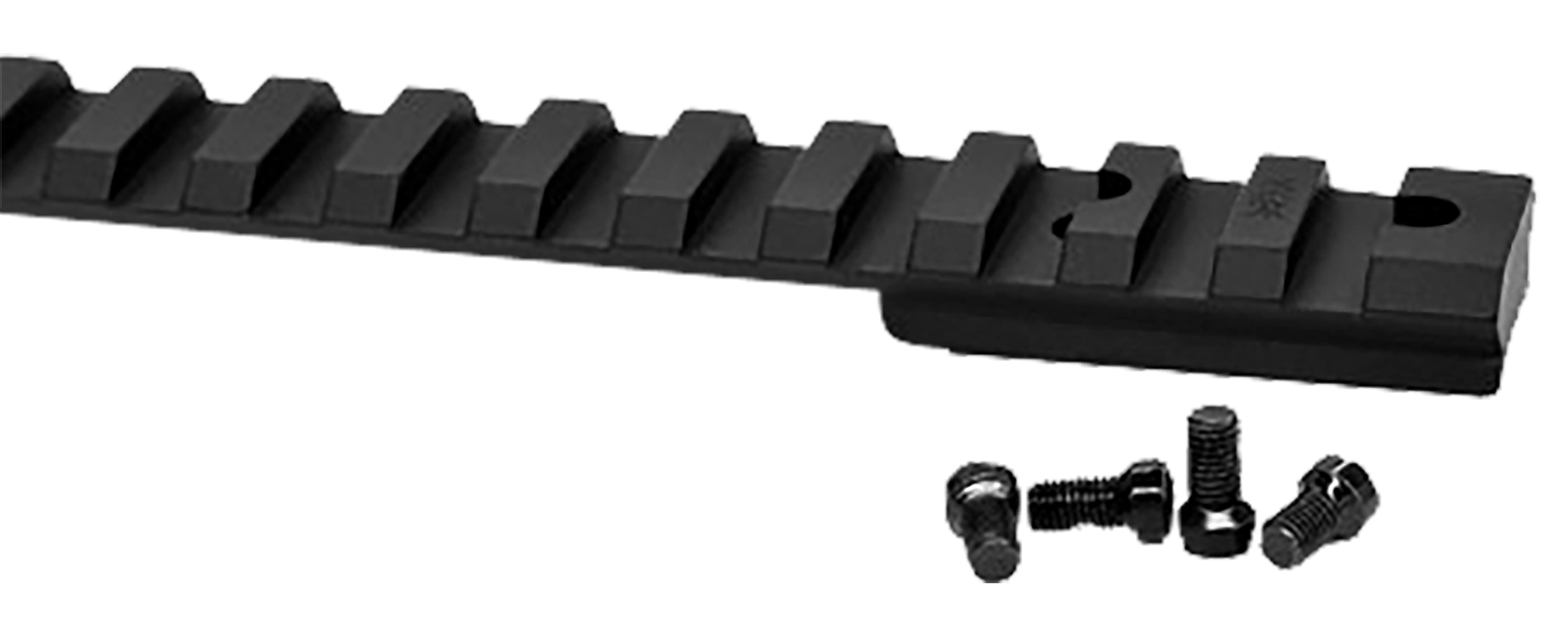 Warne V48420MOA Ruger American Vapor Picatinny Rail Black Anodized Short Action 20 MOA
