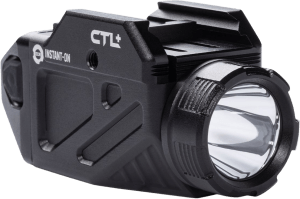 Viridian 9300026 CTL+ with SAFECharge C Series Black 200/400/1 100 Lumens White LED Glock/Sig Sauer/Smith & Wesson