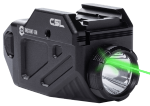 Viridian 9300027 C5L with SAFECharge C Series Black 650 Lumens White/Green Laser Glock/Sig Sauer/Smith & Wesson