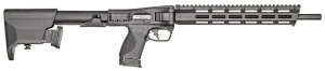 Smith & Wesson 12576 M&P FPC 9mm Luger 10+1 16.25" Black Oxide Steel Barrel Black Anodized Picatinny Rail Aluminum Receiver M-LOK Handguard Black Synthetic Fixed Stock w/Mag Storage Black Polymer Grip