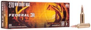 Federal F270WSMFS1 Fusion  270WSM 150gr Bonded Soft Point 20rd Box