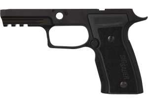 Sig Sauer 8901514 P320 Grip Module AXG Carry  9mm Luger/40 S&W/357 Sig  Black Aluminum Medium Grip Frame  Polymer Grip Panels  Fits Sig P320 (Non-Manual Safety)