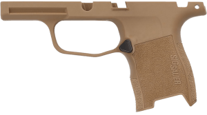 Sig Sauer 8900157 P365 Grip Module 9mm Luger  Coyote Polymer  Fits Sig P365 (Manual Safety)
