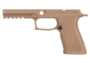 Sig Sauer GRIPMODXF943SMCOY P320 Grip Module X-Series (Small Size Module)  9mm Luger/40 S&W/357 Sig  Coyote Polymer  Fits Full Size Sig P320 (4.70")
