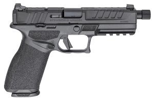 Springfield Armory ECT9459B3D Echelon  9mm Luger 20+1/17+1 5.28" Black Melonite Threaded Barrel & Optic Ready/Serrated Steel Slide  Black Polymer Frame w/Picatinny Rail  Black Interchangeable Backstrap Grip  Ambidextrous