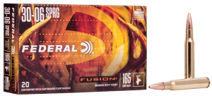 Federal F3006FS2 Fusion  30-06Springfield 165gr Bonded Soft Point 20rd Box